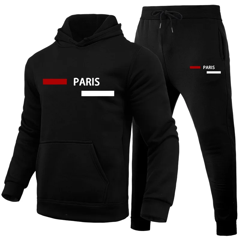 Winter Clothing For Men - Męski dres sportowy, modny, casualowy, bluza