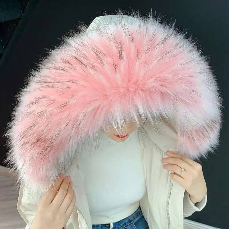 Winter Clothing Women Sale - Odpinany kołnierz ze sztucznego futra Bardzo