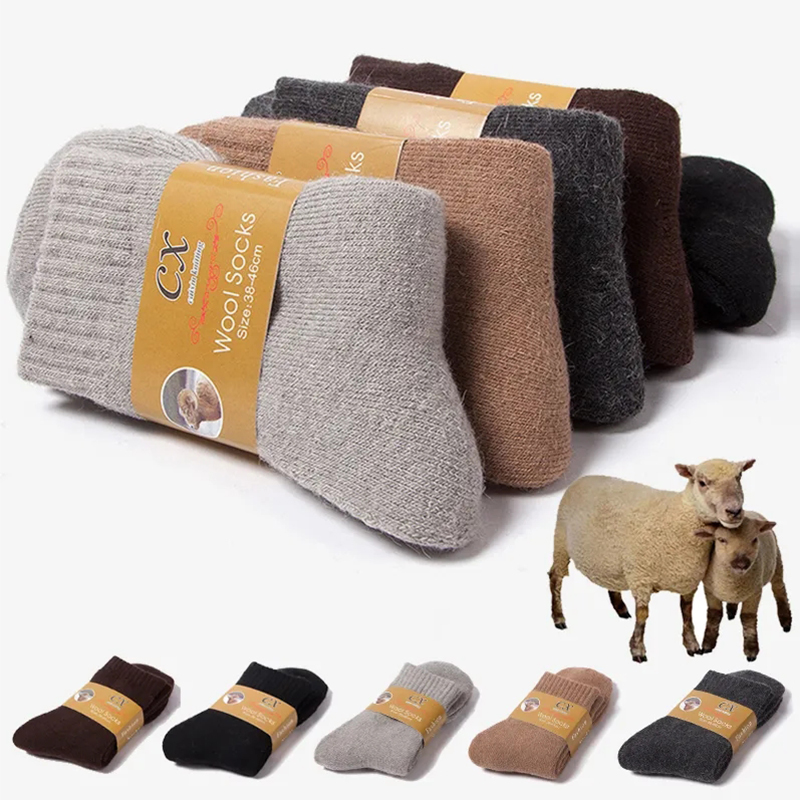 Thermal Sock Merino - 1 para zimowych ciepłych skarpetek damskich