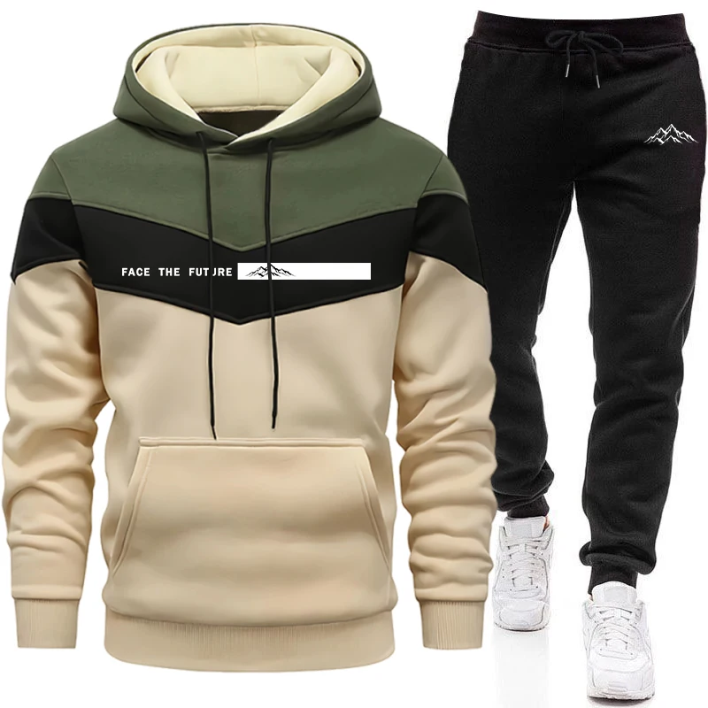 Winter Clothing For Men - Dres męski, modny, casualowy, z kapturem,