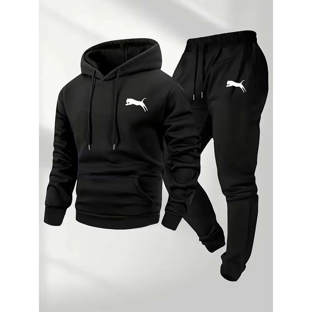 Winter Clothing For Men - 2026 Modny męski zestaw dresowy z