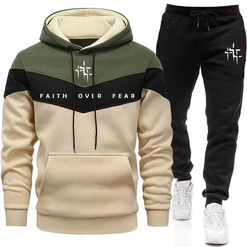 Męski dres z kapturem i spodni – Winter Clothing For Men recenzja i cena