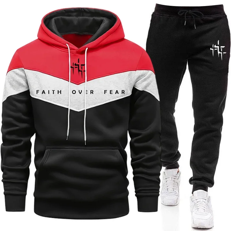 Męski dres z kapturem i spodni – Winter Clothing For Men recenzja i cena
