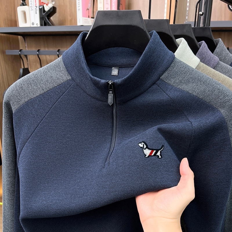 Nowa męska koszulka z półgolfe – Winter Clothing For Men recenzja i cena