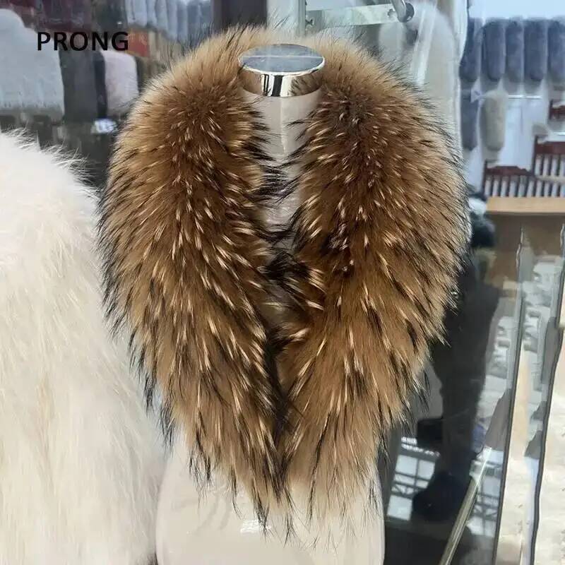 Naturalny kołnierz z futra szo – Winter Clothing Women Sale recenzja i cena