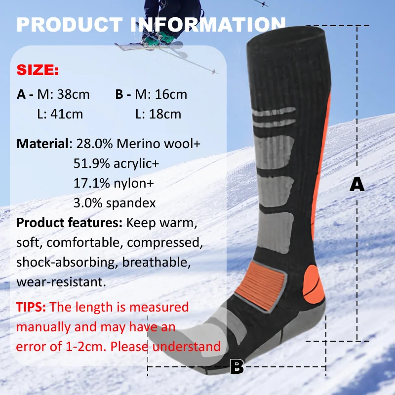 1 Para Skarpet Narciarskich z  – Thermal Sock Merino recenzja i cena
