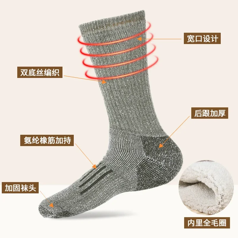 Skarpety trekkingowe męskie z  – Thermal Sock Merino recenzja i cena