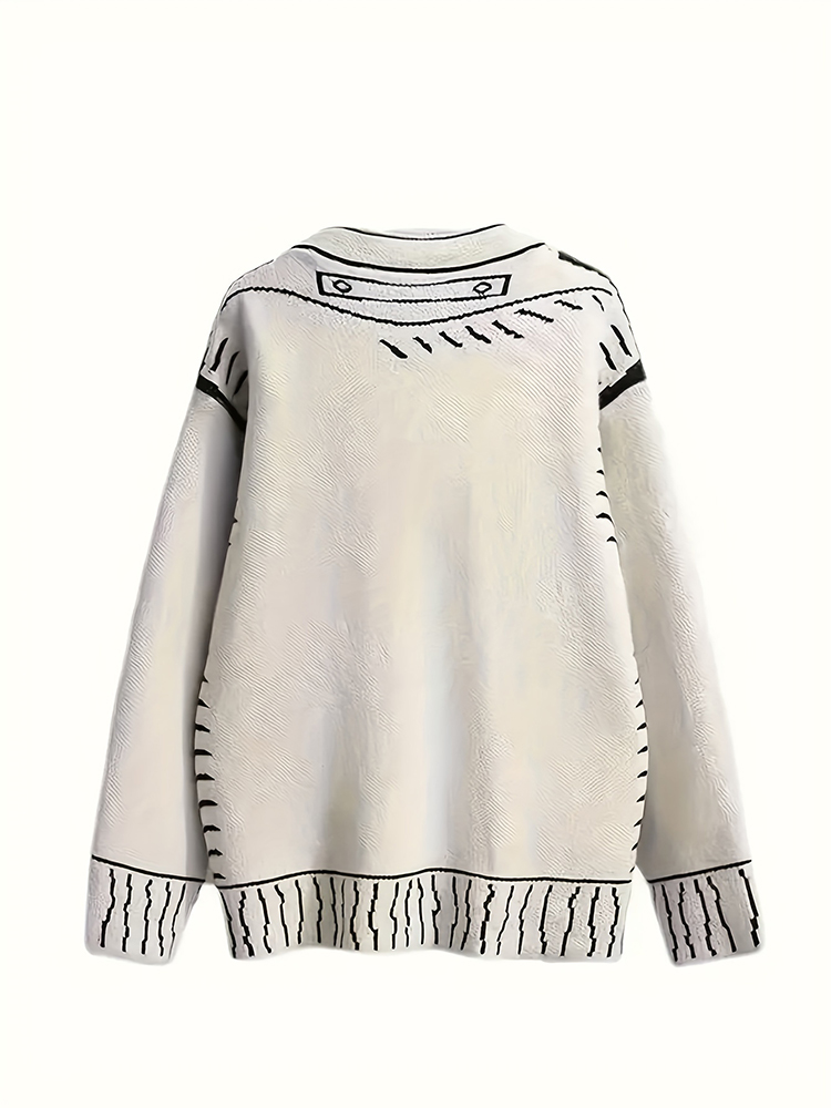 Damski kardigan zapinany na gu – Winter Clothing Women Sale recenzja i cena