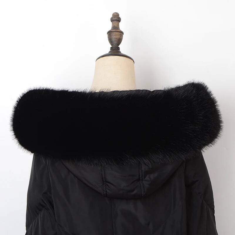 Płaszcz zimowy futrzany kołnie – Winter Clothing Women Sale recenzja i cena
