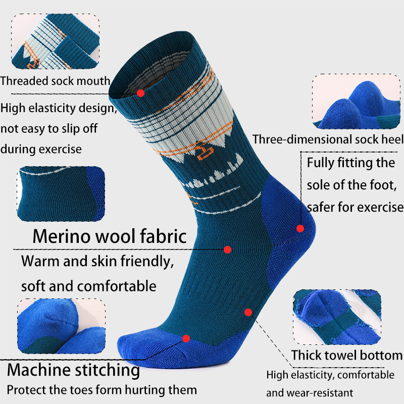 1 Para Skarpet Narciarskich z  – Thermal Sock Merino recenzja i cena