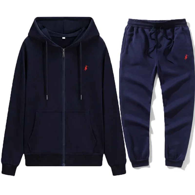 Męski klasyczny zestaw: bluza  – Winter Clothing For Men recenzja i cena