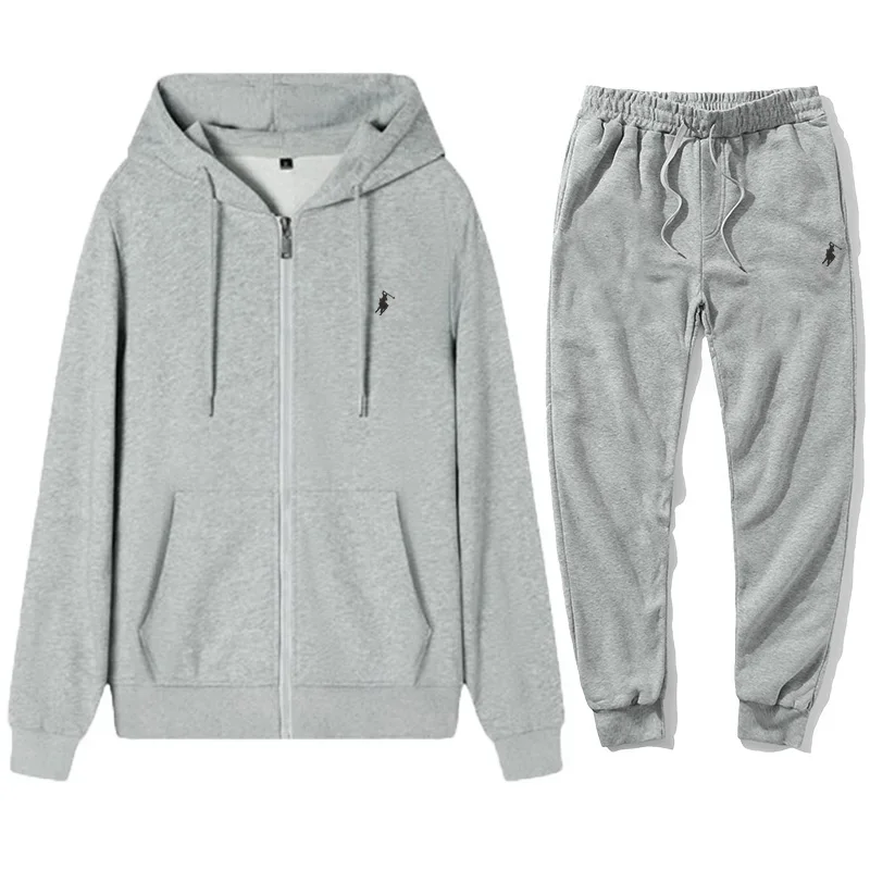 Męski klasyczny zestaw: bluza  – Winter Clothing For Men recenzja i cena