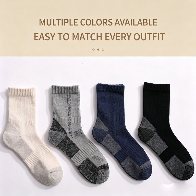 5 par męskich grubych skarpet  – Thermal Sock Merino recenzja i cena
