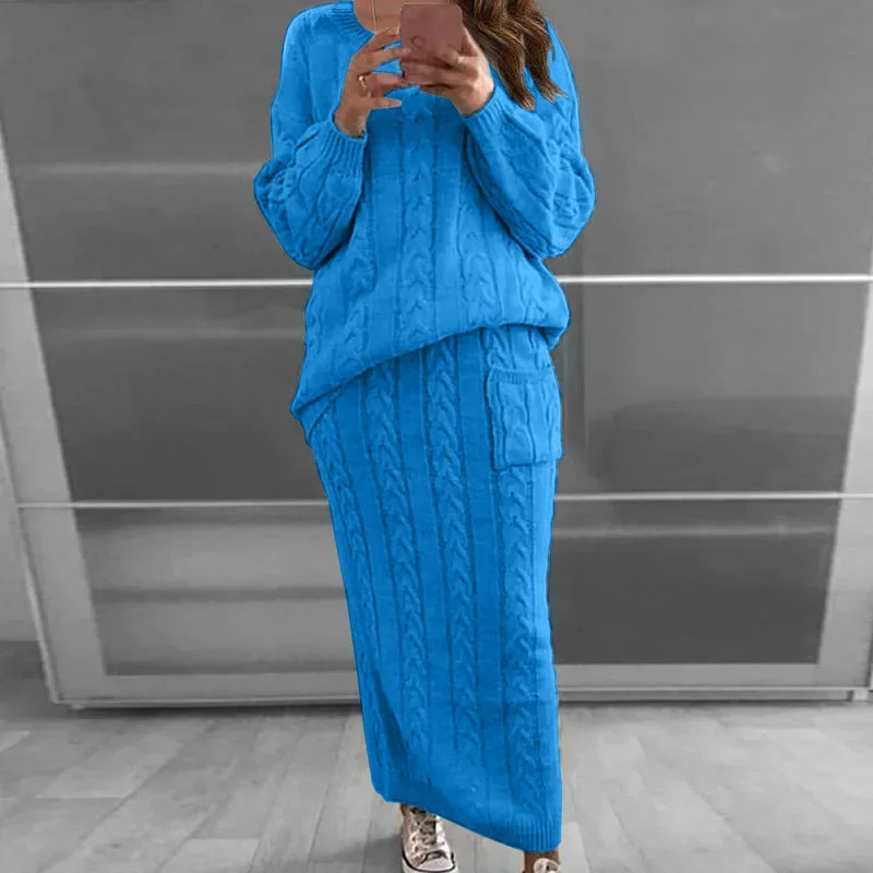 Sweter damski Zestaw jesienno- – Winter Clothing Women Sale recenzja i cena