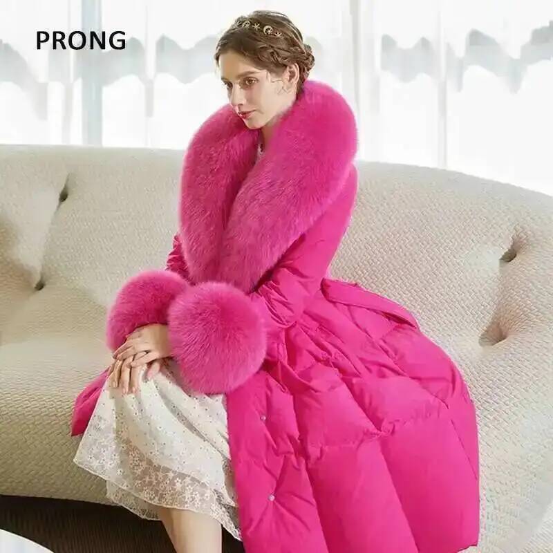 100% kołnierz z prawdziwego fu – Winter Clothing Women Sale recenzja i cena