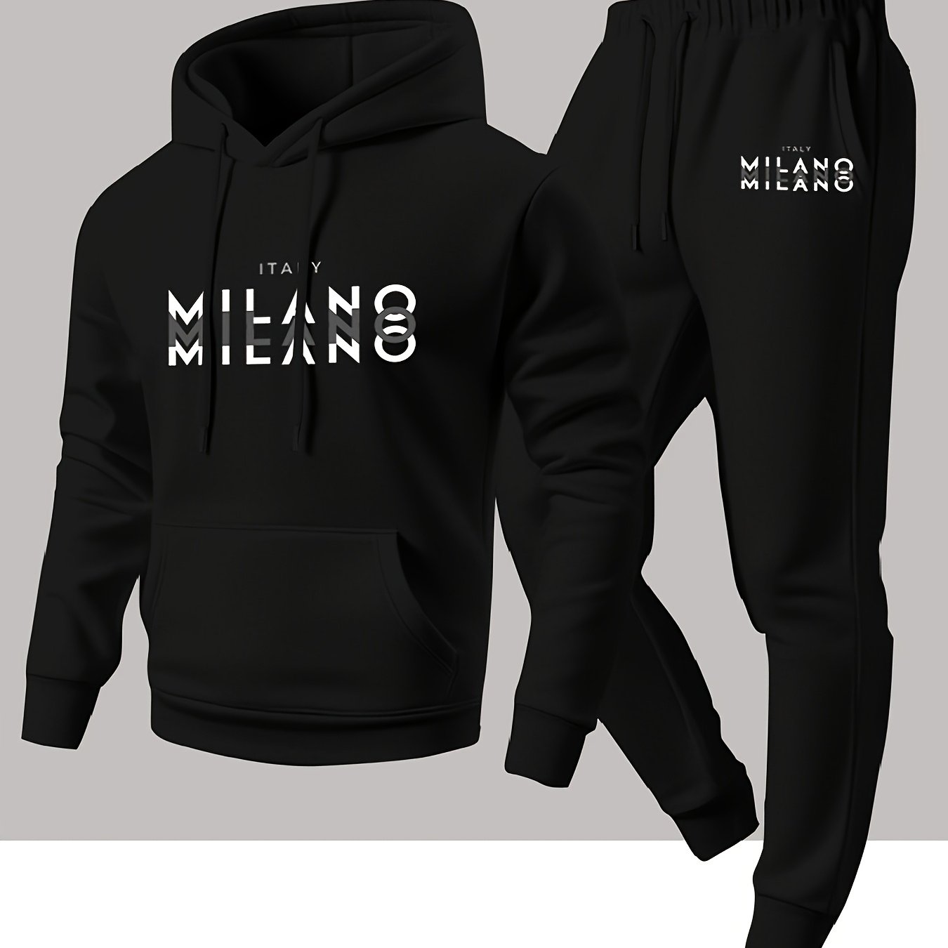Modny męski zestaw sportowy: b – Winter Clothing For Men recenzja i cena